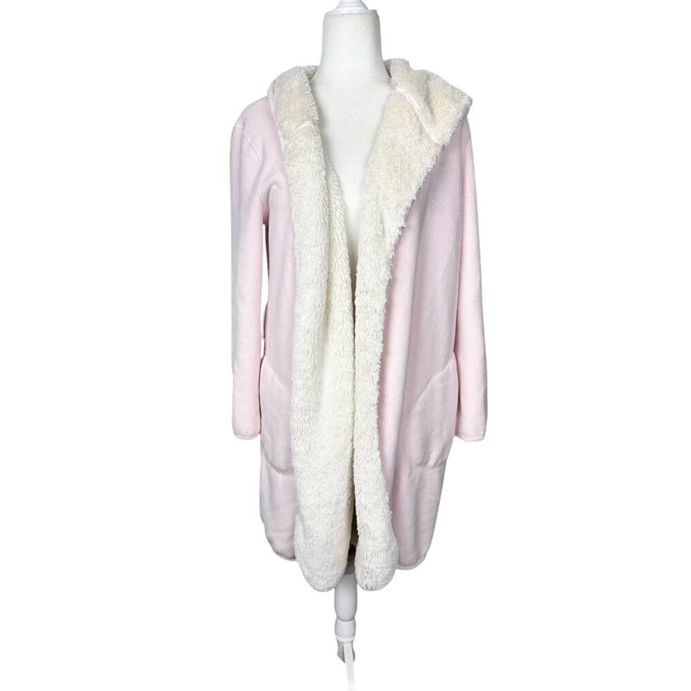 UGG Portola Reversible Robe in Seashell Pink Heather XS
